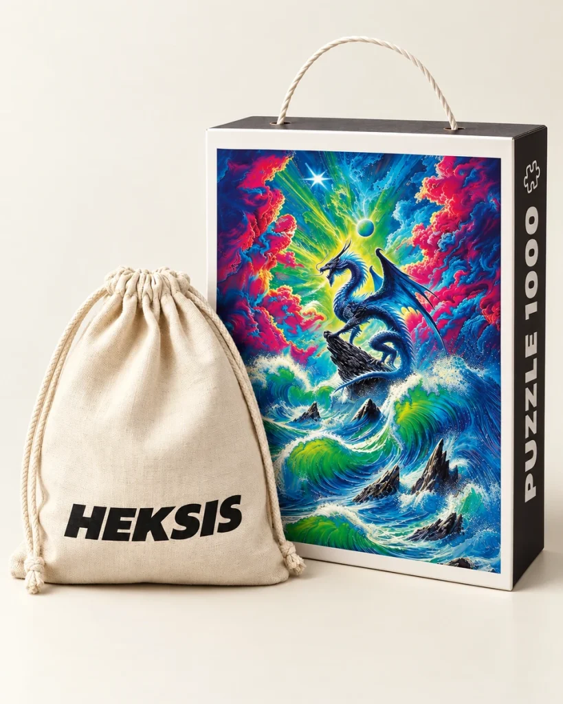 Sea of Fury — Gift box with a paper handle and a cotton bag included